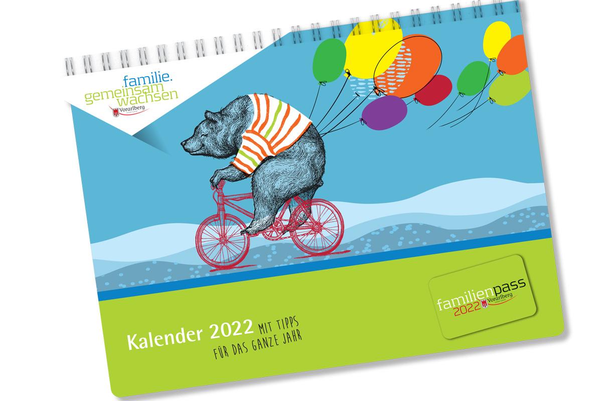 Kalender des Vorarlberger Familienpasses